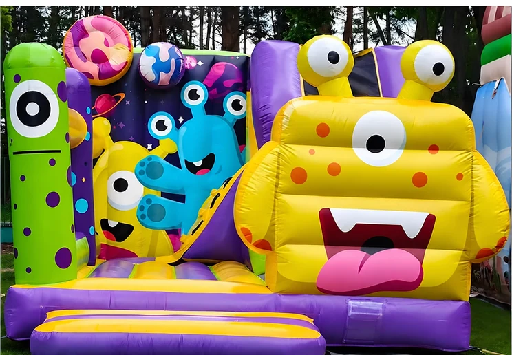 Hüpfburg Mini Monsters mieten in Bielefeld – Originalfoto Hüpfburg Mini Monsters mieten in Bielefeld – Originalfoto